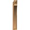 Ekena Millwork Thorton Arts & Crafts Rough Sawn Outlooker, Western Red Cedar, 6"W x 36"D x 40"H OUT06X36X40THR03RWR - alternate 2